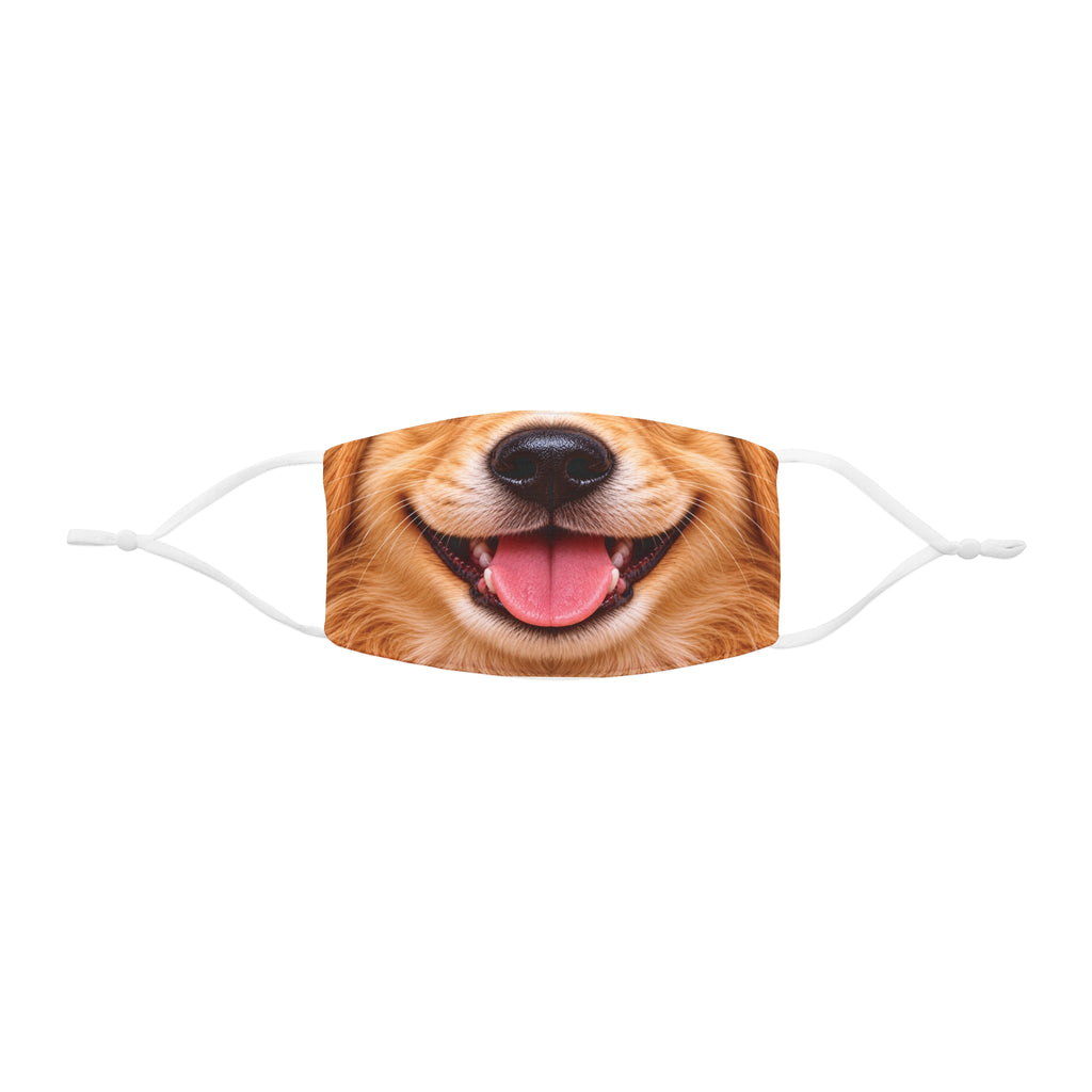 Happy Puppy Face Mask | Friendly Faces by No Snoops