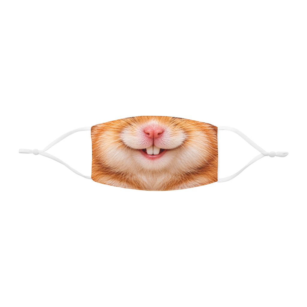 Happy Hamster Face Mask | Friendly Faces by No Snoops